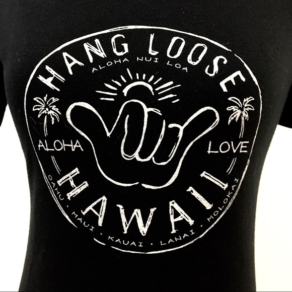 Island Girl | Hang Loose Hawaii Tee - Picture 2 of 7